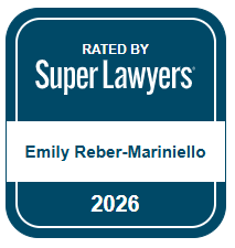 Rated By Super Lawyers | Emily Reber-Mariniello | 2026